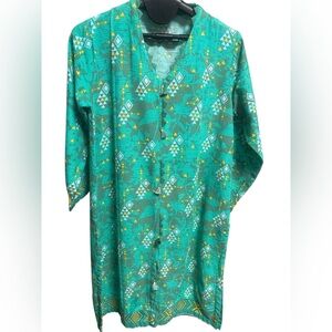 Women’s Green Patterned sout 3 piece